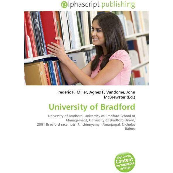 University of Bradford, Fachbücher von John McBrewster, Agnes F. Vandome, Frederic P. Miller