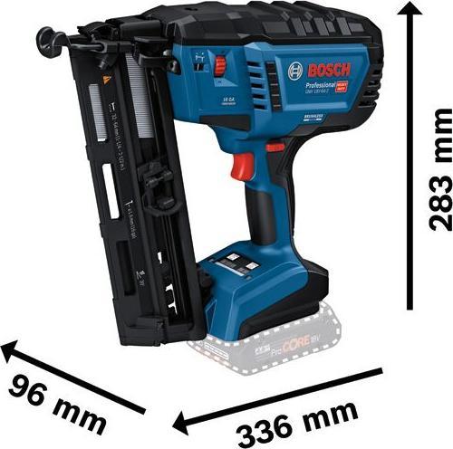 Image du produit Bosch Professional Cloueur à bois sans fil GNH 18V-64-2, dans son carton