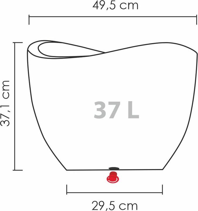 Immagine prodotto Scheurich Globo dell'onda (50 x 37.10 cm)