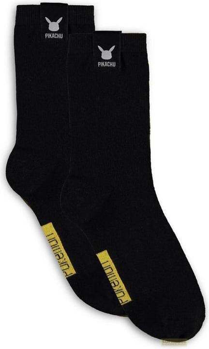 Image du produit Difuzed Pokemon pack 2 paires de chaussettes Pikachu 43-46 (lot de 2, 43 - 46)