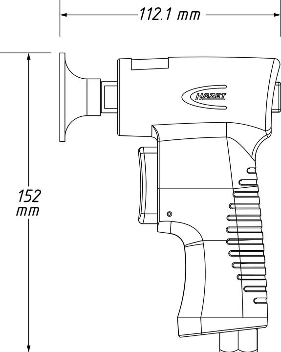 Actual product image HAZET Bristle grinder set 9033-11/17 ∙ Number of tools: 17