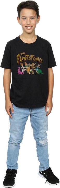Image du produit The Flintstones - T-shirt GROUP DISTRESSED - Garçon (152, 158)