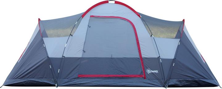 Image du produit Outsunny Tente tunnel (Tente tunnel, 6.40 kg, 6 personnes)