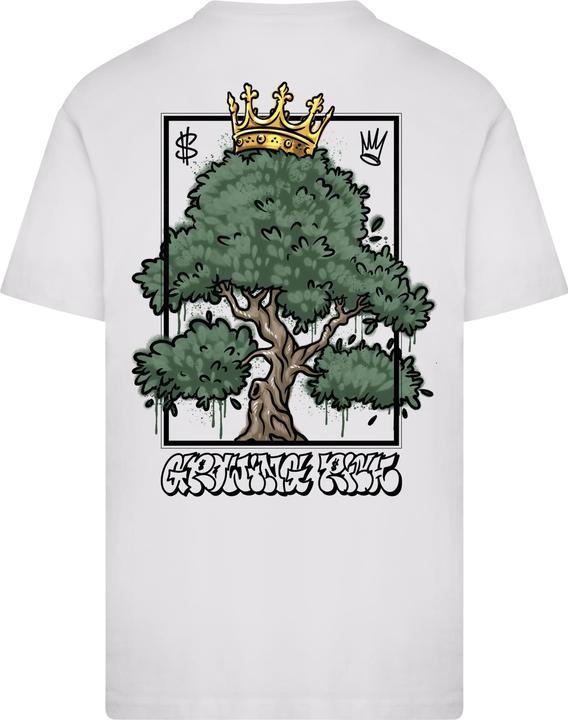 Produktbild MT Growing Rich Crown On Tree Tee white S (S)