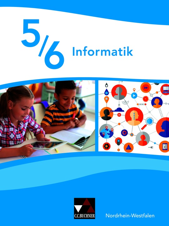Produktbild Informatik NRW 5/6 (Deutsch, Sebastian Brands, Andre Asschoff, Markus Kneblewski, Felix Nattermann, Nicola Cürlis, 2021)