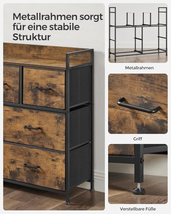 Image du produit Songmics Buffet (98 x 28.50 x 85 cm)