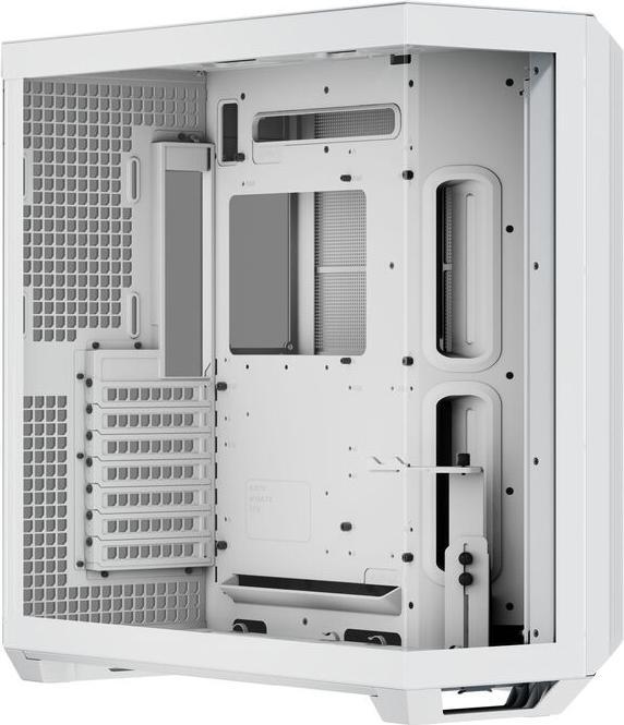 Produktbild APNX V1 PC-Gehäuse, Midi-Tower, ATX, Tempered Glass - weiss (ATX)