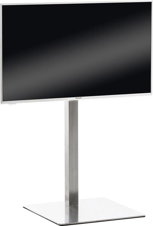 Actual product image Swisshandel24 TV stand angular, stainless steel (40 kg, 32" - 65")