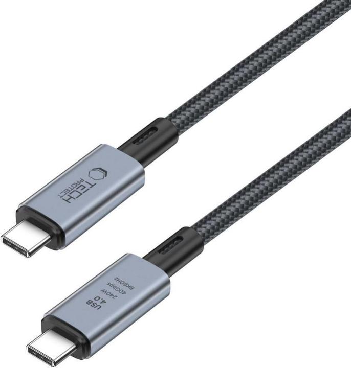 Actual product image Tech-Protect USB C - USB C (2 m, USB 4.0, 240 W)