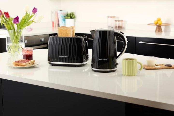 Actual product image Russell Hobbs Eden toaster