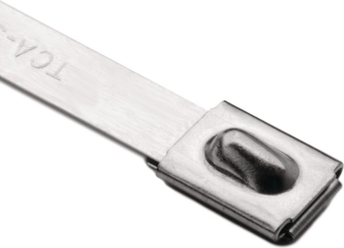 Image du produit HellermannTyton Colliers de serrage métalliques (Serre-câbles métalliques, 201 mm, 100 pcs)