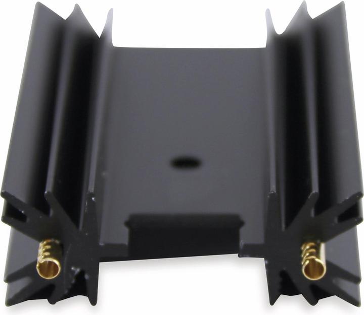 Produktbild Fischer Elektronik Kühlkörper, SK 104 50,8 STC, Leiterkartenkühlkörper, schwarz, Aluminium