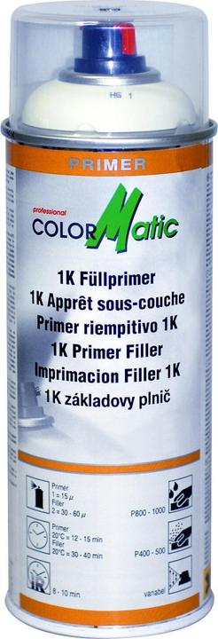 Actual product image Colormatic 1-K plastic primer (435 g, 400 ml)