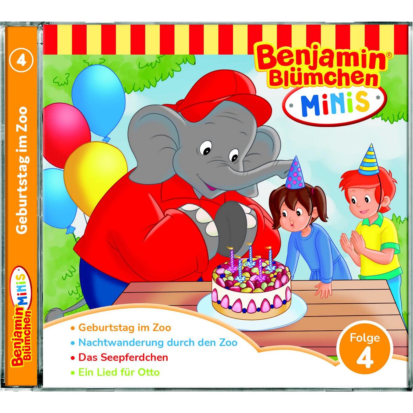Benjamin Blümchen Minis 4 Geburtstag im Zoo, Hörbücher