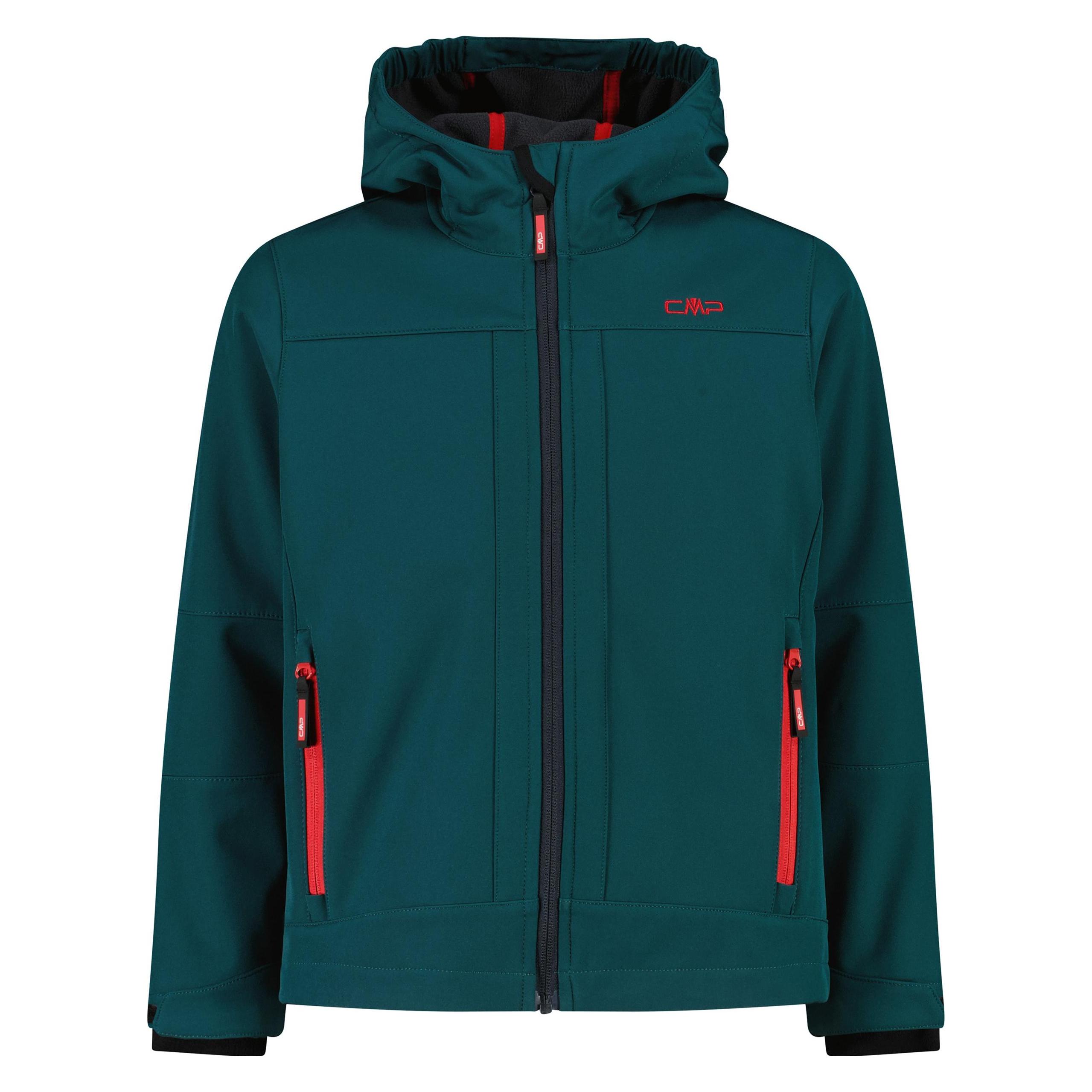 Cmp Campagnolo, Jungen, Outdoorjacken, Softshell Hoodie (176), Türkis, 176