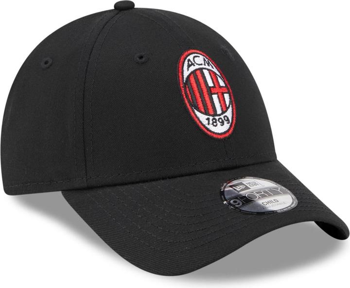 Produktbild New Era 9Forty Kinder Cap - AC MAILAND schwarz - Child (52, 53, 54)