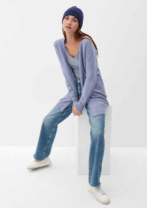 Produktbild s.Oliver Strickjacke Strickjacke in Woll-Optik (XS)