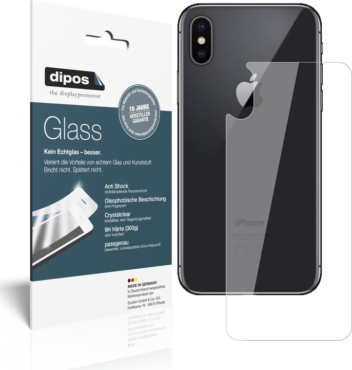 Dipos Pellicola Protettiva Anti-Shock (1 Pezzo/i, Apple iPhone XS)