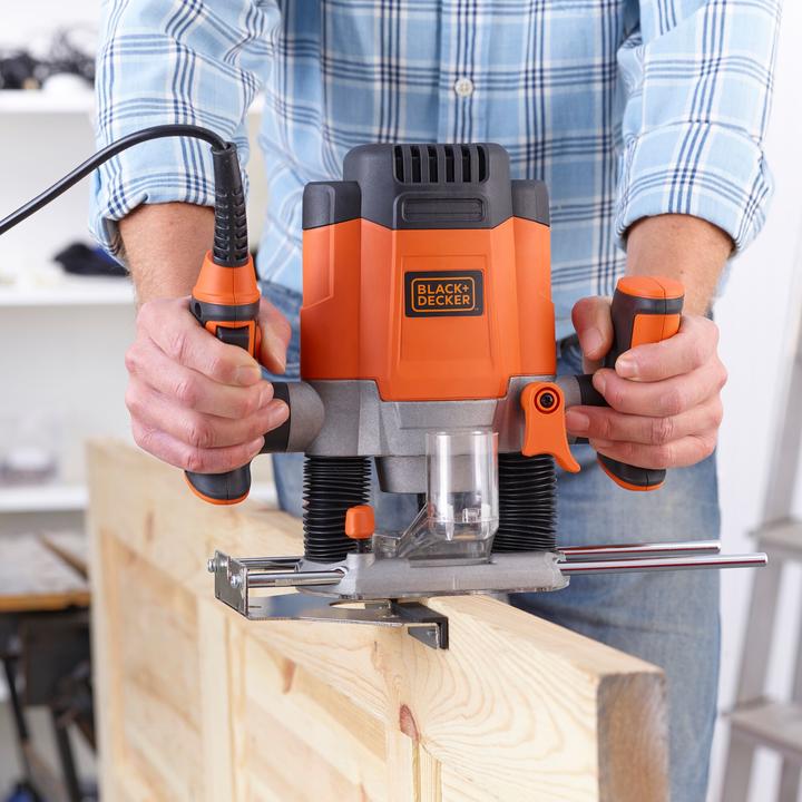 Image du produit Black & Decker Défonceuse KW1200E, 1200W (Routeur)