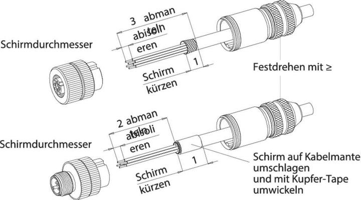 Nährwerte und Zutaten Schubiger Binder 99 1631 814 04 Miniatur-Rundsteckverbinder Stecker, gerade Gesamtpolzahl: