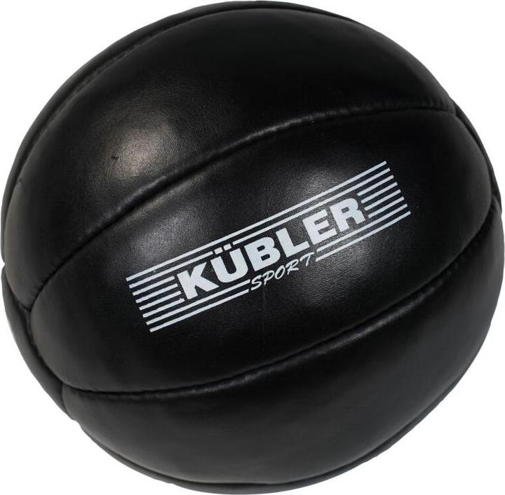 Kübler Sport ® Medizinball aus Leder (5 kg, 350 mm)