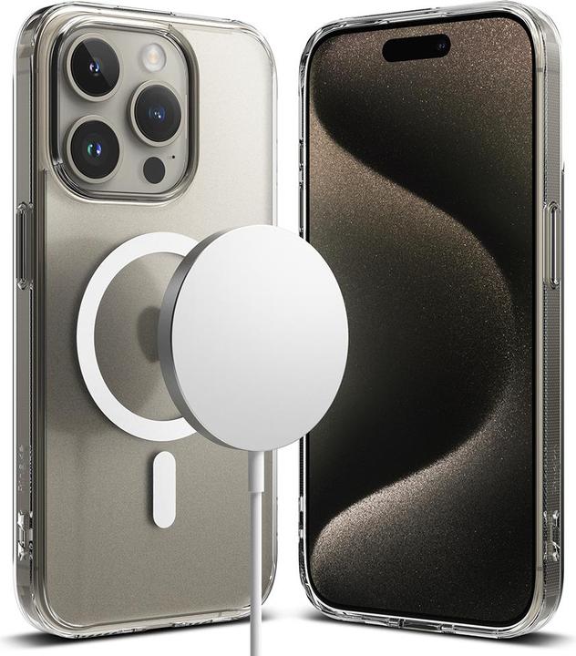 Produktbild Ringke iPhone 15 Pro Max Case Fusion Magnetic Clear (Apple iPhone 15 Pro Max)
