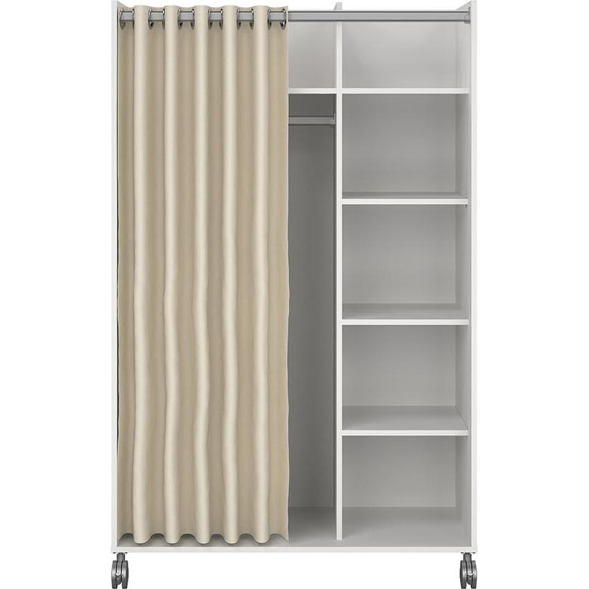 Ebuy24, Kleiderschrank, Kleiderschrank Kit (100 x 49 cm)