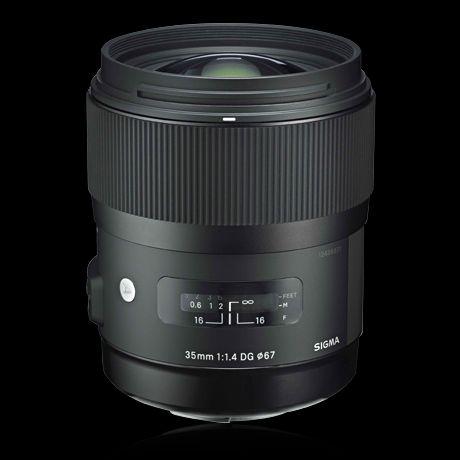 Produktbild Sigma 35mm, f/1.4 DG HSM ART Canon EF (Canon EF, Canon EF-S, Vollformat, APS-C / DX)