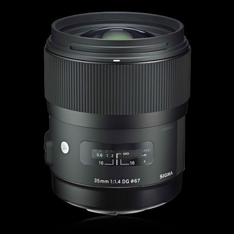 Immagine prodotto Sigma 35 mm, f/1,4 DG HSM ART Canon EF (Canon EF, Canon EF-S, Full-frame, APS-C / DX)