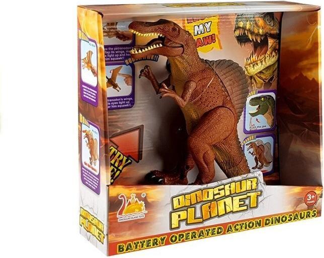 Produktbild Lean Toys Ein grosser batteriebetriebener Tyrannosaurus-Dinosaurier