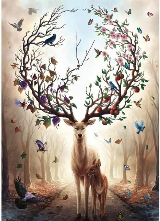 Image du produit Ravensburger Cerf magique (1000 pièces)