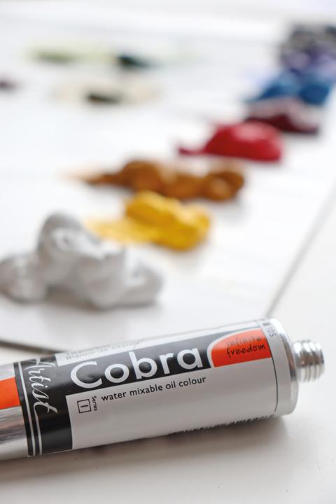 Actual product image Cobra Oil paints Artist (Titanium white, 150 ml)
