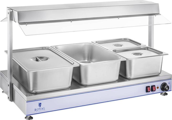 Actual product image Royal Catering Electric Hot Plate - 4 halogen lamps - 2,000 W