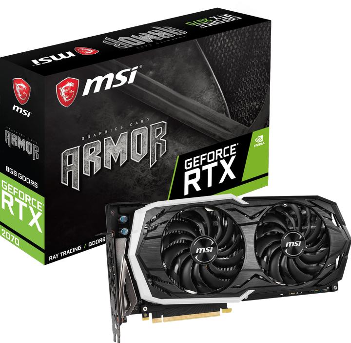 Produktbild MSI GeForce RTX 2070 ARMOR 8G (8 GB)