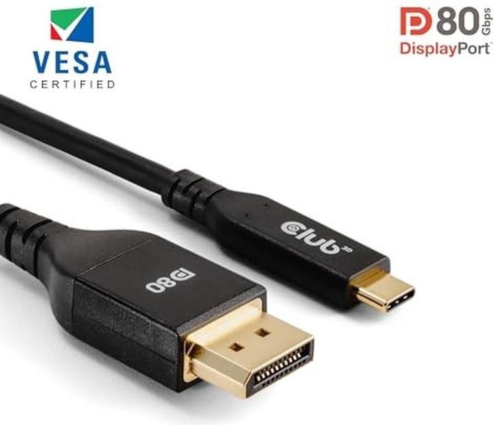 Productafbeelding Club 3D Club3D Kabel USB 4 Typ C 1m Verlängerung 40Gbps St/Bu (1 m, 240 W)