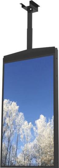 HI-ND Ceiling Rail OM55N-D Portrait Black, 139,7 cm (55 Zoll), 139,7 cm (55 Zoll), 200 x 200 mm, 400