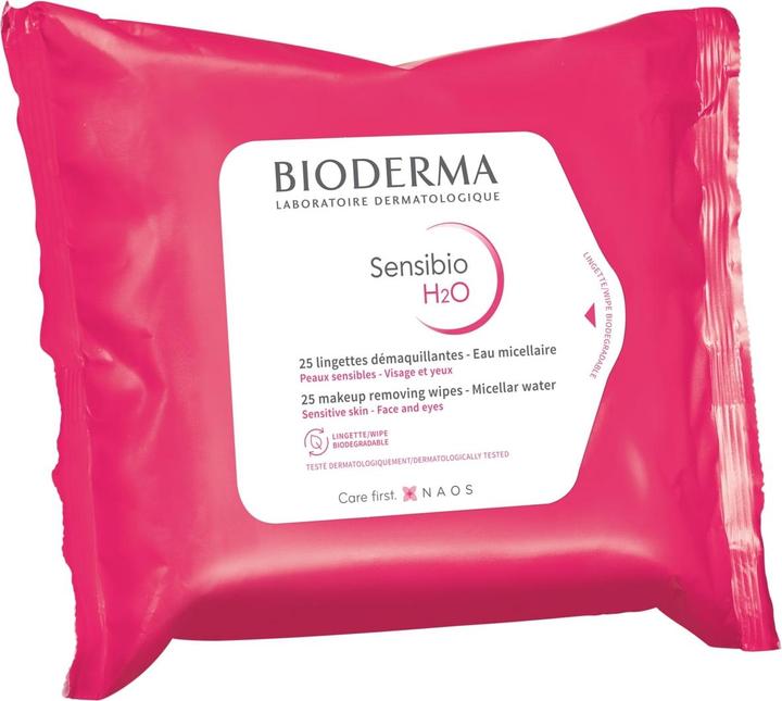 Bioderma Sensibio (Créaline) Lingettes H2O (Chiffons de nettoyage)