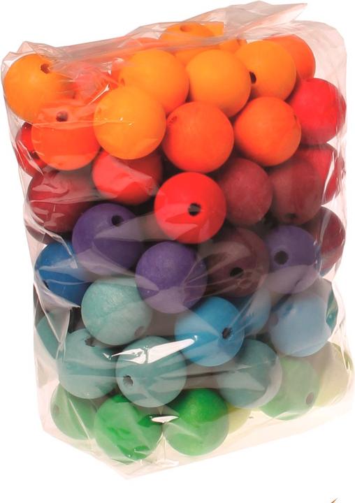 Immagine prodotto Grimm's 96 Perline di legno grandi