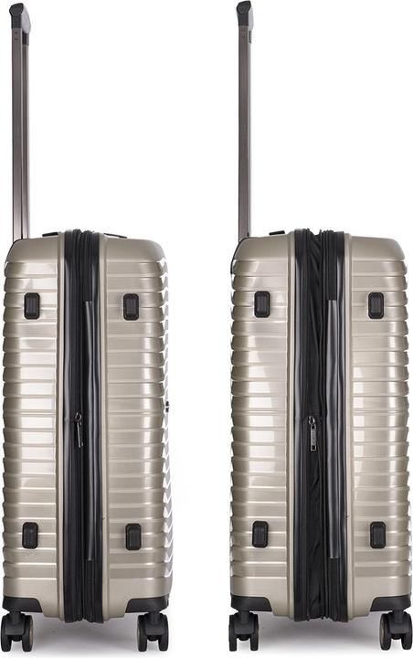 Produktbild Stratic Bright+ 4 Rollen Trolley M 66 cm mit Dehnfalte (73 l)