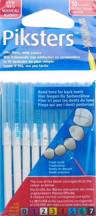 Actual product image Piksters Interdental brushes 10 pcs. (10 x, 2 mm)