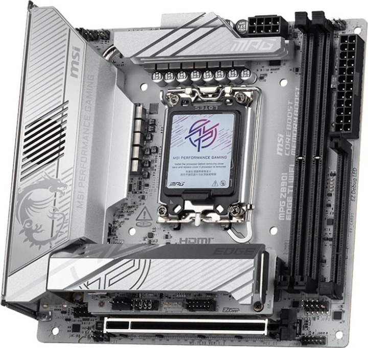 Actual product image MSI MPG Z890I EDGE TI WIFI (LGA 1851, Intel Z890, Mini-ITX)