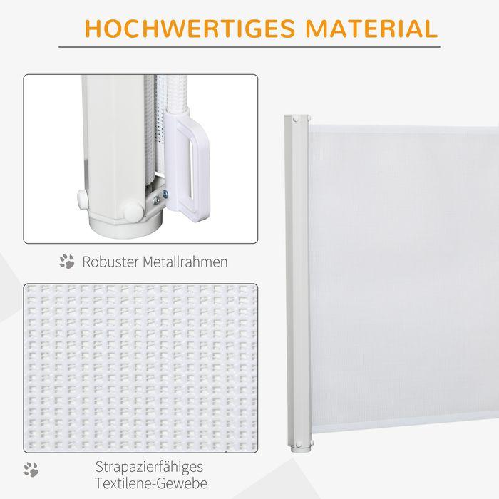 Immagine prodotto Swisshandel24 Cancelletto di sicurezza per scale estensibile Cancelletto di sicurezza per porte Barriera di (5.50 cm)