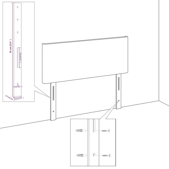 Image du produit VidaXL Kalli (90 x 5 x 128 cm)