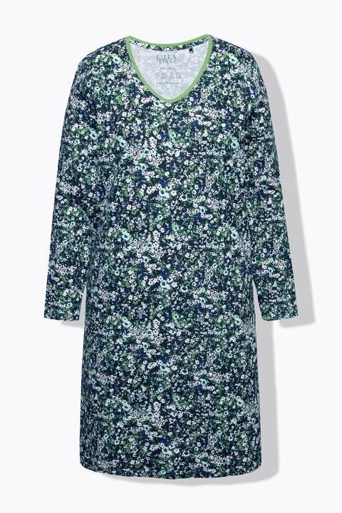 Produktbild Ulla Popken Bigshirts, 2er-Pack, Rundhals/V-Ausschnitt, Langarm (42, 44)