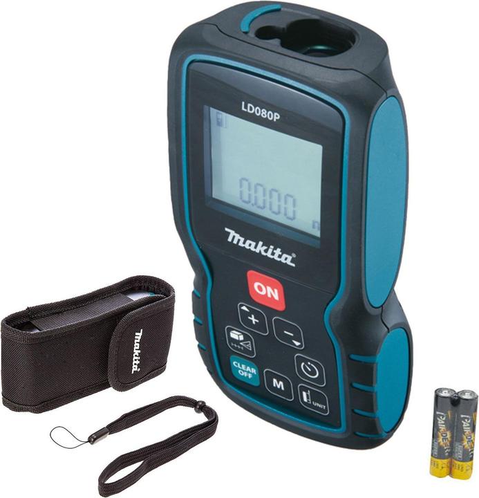 Produktbild Makita Entfernungsmesser LD080P (80 m, 635 nm)