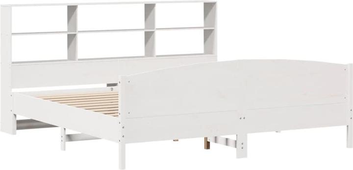 Produktbild vidaXL Bett mit Regal (180 x 200 cm)