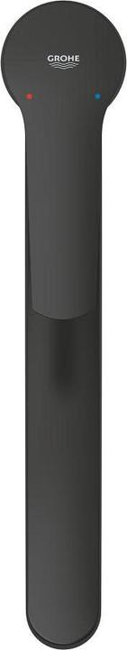 Produktbild Grohe Start QuickFix Küchenarmatur, flacher Auslauf, einfache Installation, schwenkbar, mattschwarz