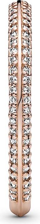 Produktbild Pandora Me 14k Rose Gold Pavé Ring (56)