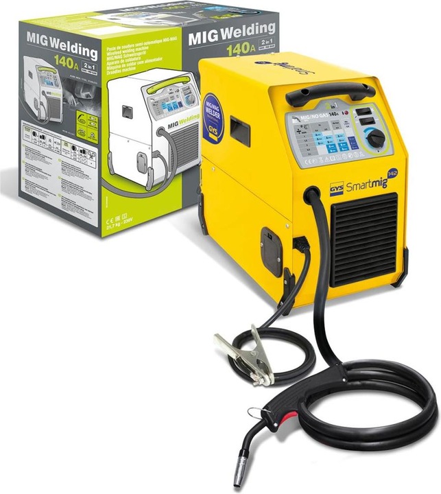Actual product image GYS Inert gas welder SMARTMIG-142