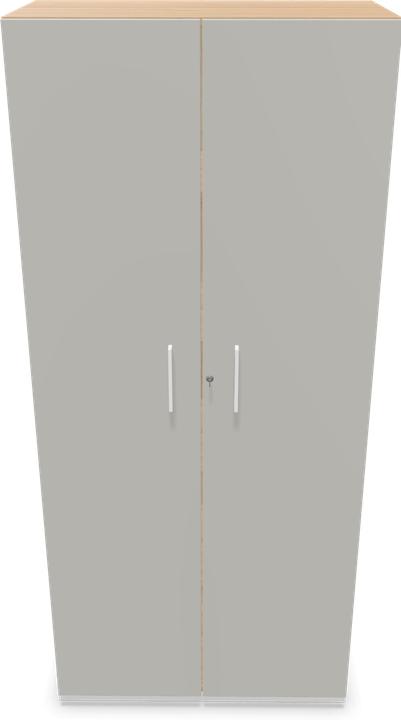 Actual product image Narbutas Choice Hinged Door Cabinet (80 x 40 x 182 cm)